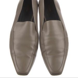 The Row Minimalist Loafers - Taupe